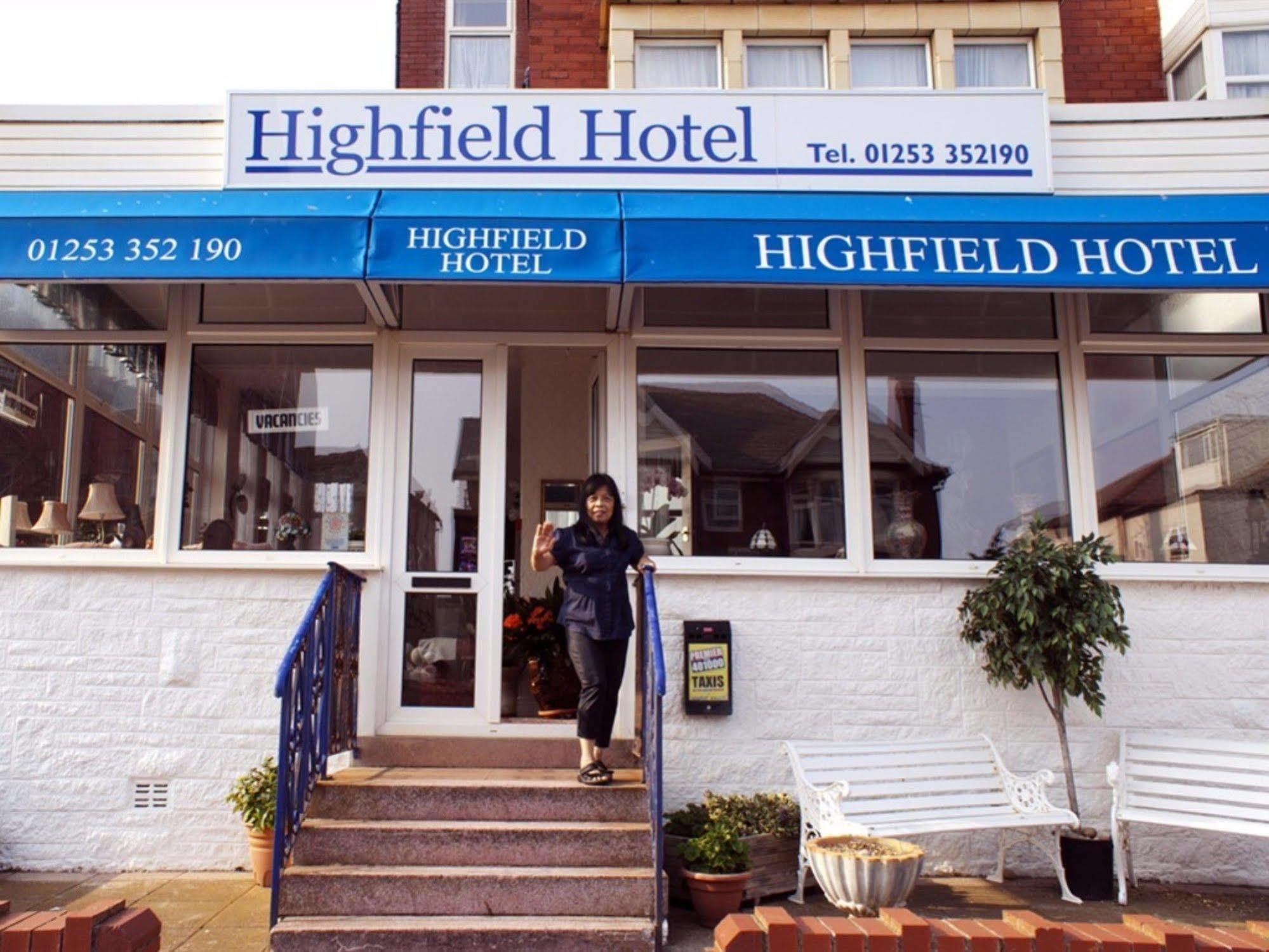 The Highfield Private Hotel Блекпул Екстериор снимка